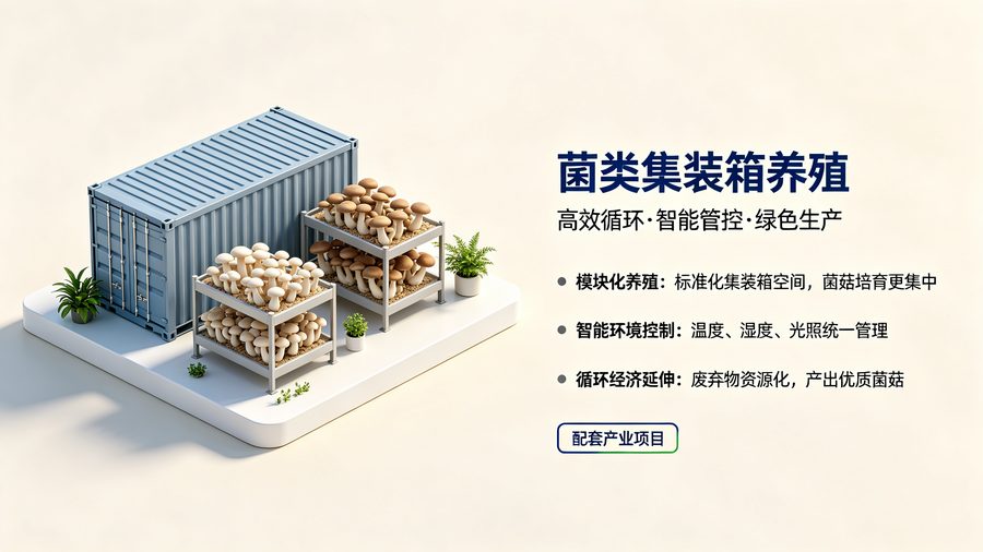 集装箱菌类养殖