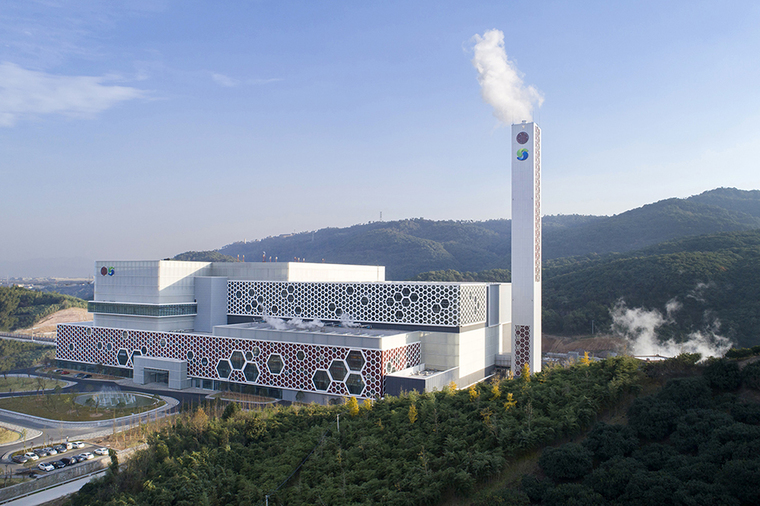 现代化垃圾裂解气化处理示范基地